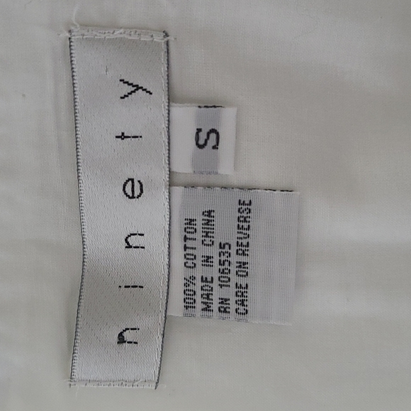 Ninety 100% cotton white skirt - Picture 9 of 11